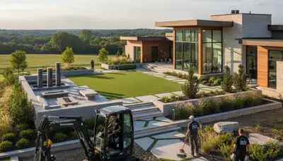 Landscaping services in Evansville, IN for residential and commercial outdoor property care