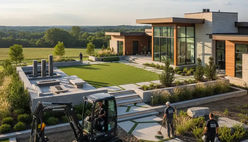 Landscaping services in Evansville, IN for residential and commercial outdoor property care