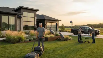 Landscaping service in Evansville, IN for residential and commercial yards and outdoor property care