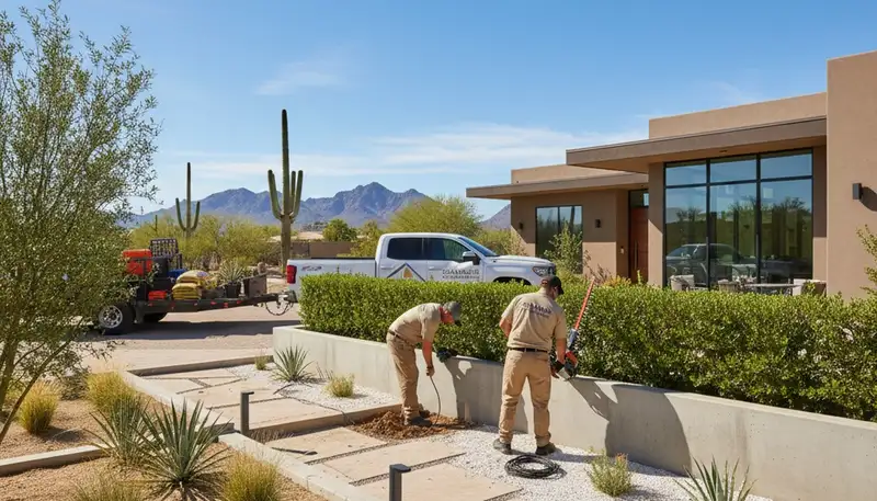 Landscaping service in Evansville, IN for residential and commercial property maintenance