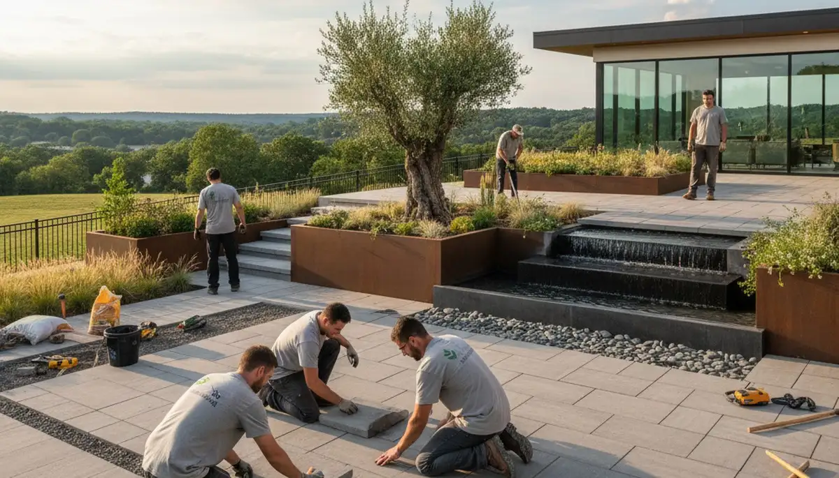 Landscaping services in Evansville, IN for residential and commercial outdoor property care