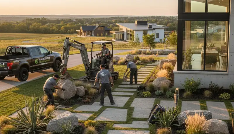 Landscaping services in Evansville, IN for residential and commercial properties